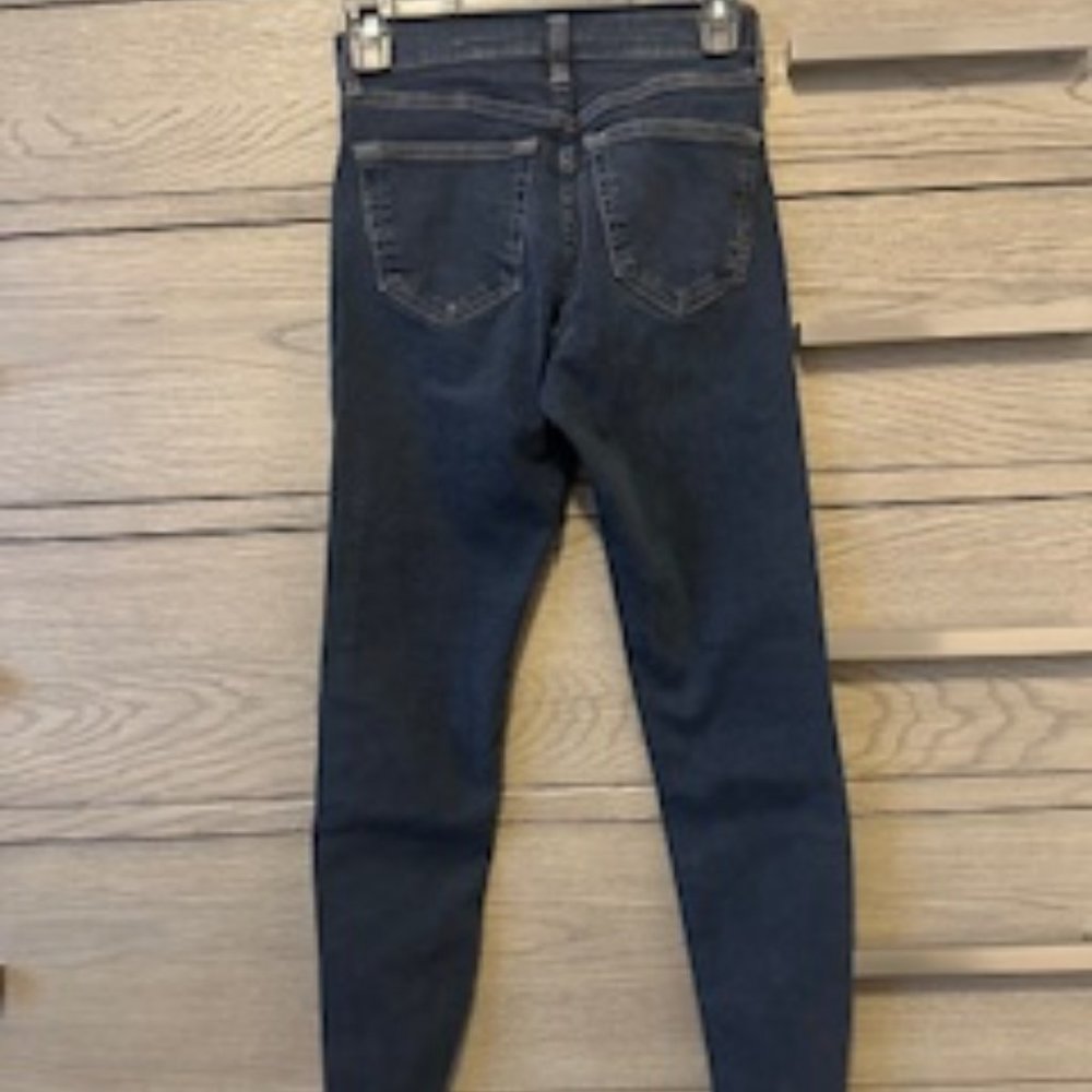Cute jeans with rips at the bottom